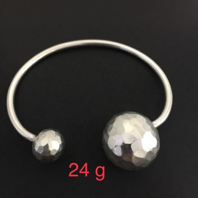 Thai Karen Hill Tribe Silver Bangle 20BG003
