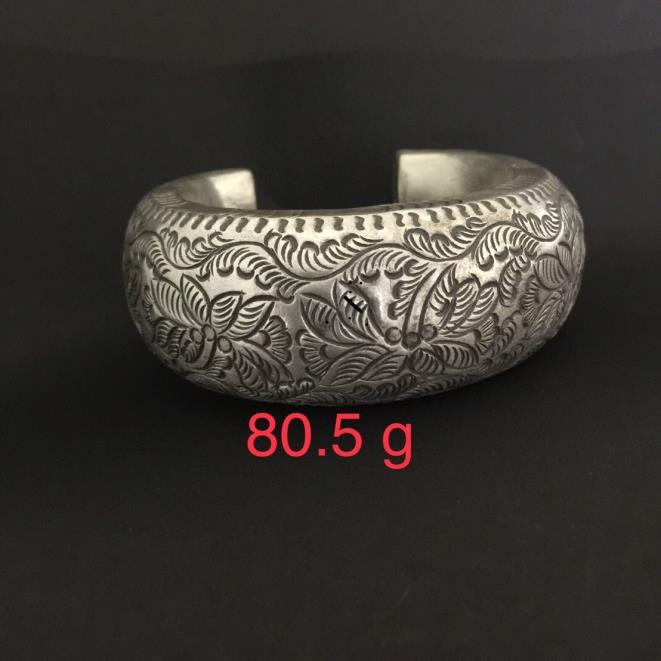 Thai Karen Hill Tribe Silver Bangle 20BG006