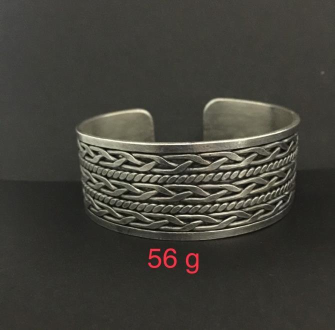 Thai Karen Hill Tribe Silver Bangle 20BG014