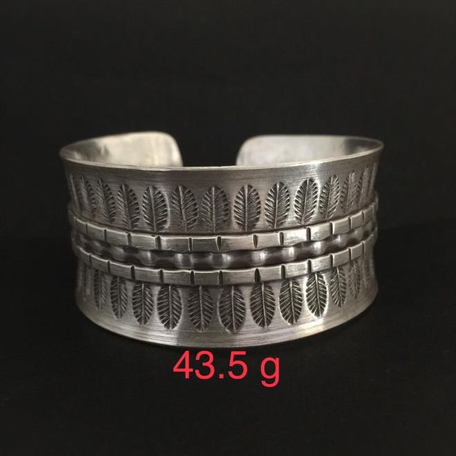 Thai Karen Hill Tribe Silver Bangle 20BG016