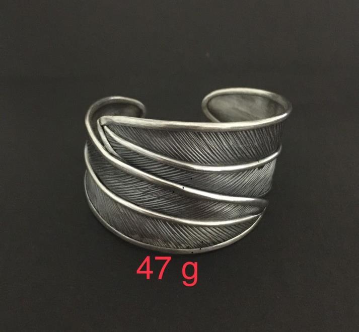 Thai Karen Hill Tribe Silver Bangle 20BG025