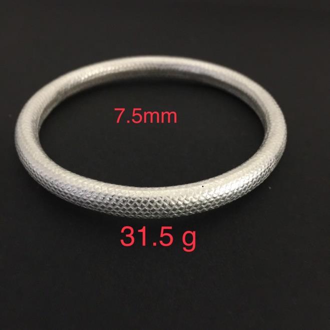 Thai Karen Hill Tribe Silver Bangle 20BG028