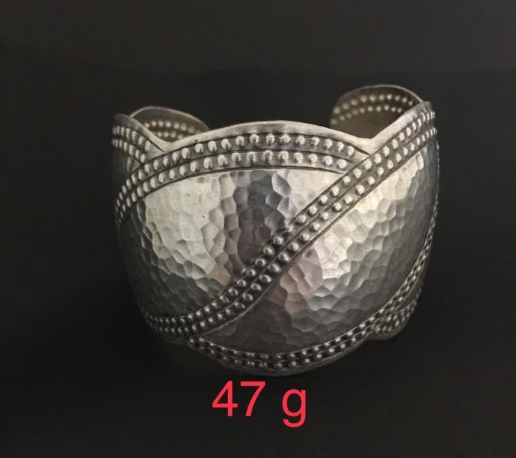 Thai Karen Hill Tribe Silver Bangle 20BG030