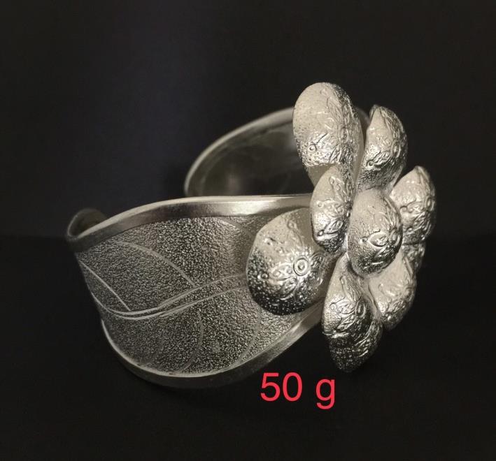 Thai Karen Hill Tribe Silver Bangle 20BG031