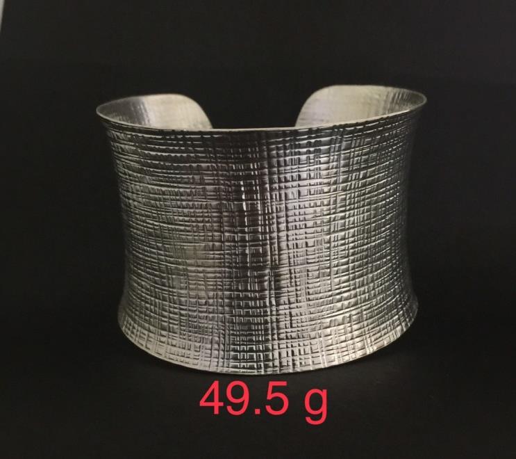 Thai Karen Hill Tribe Silver Bangle 20BG038