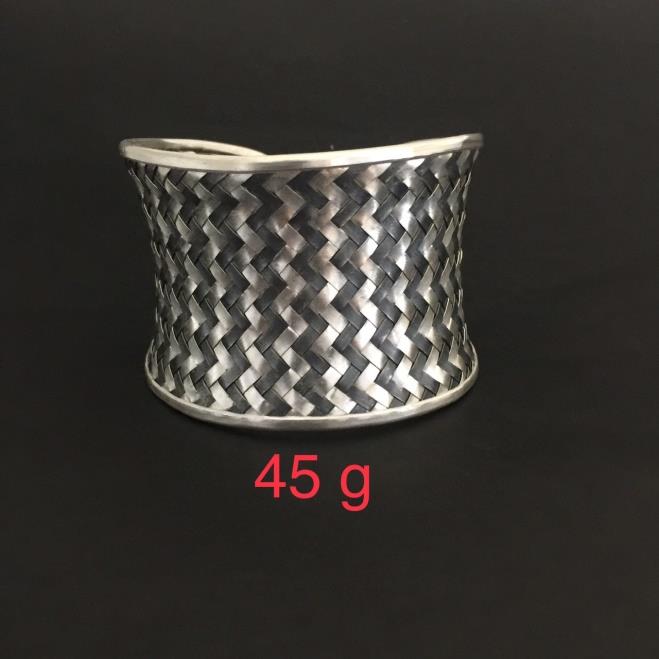 Thai Karen Hill Tribe Silver Bangle 20BG039