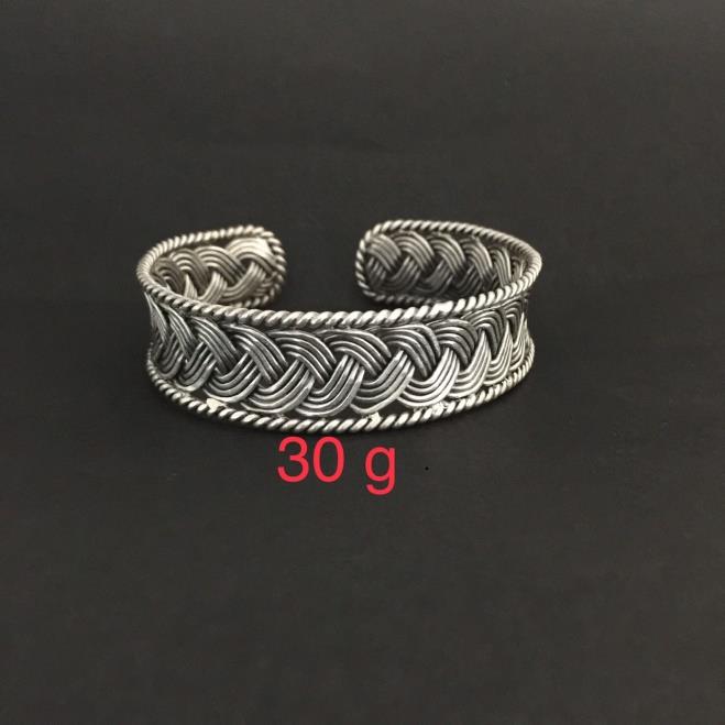 Thai Karen Hill Tribe Silver Bangle 20BG042