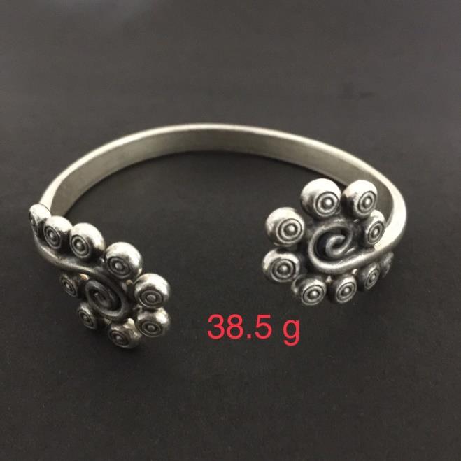 Thai Karen Hill Tribe Silver Bangle 20BG054