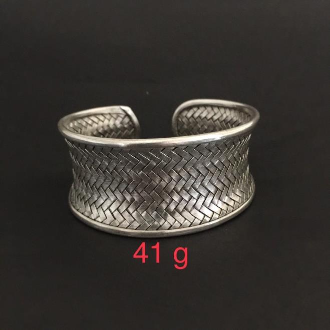 Thai Karen Hill Tribe Silver Bangle 20BG056