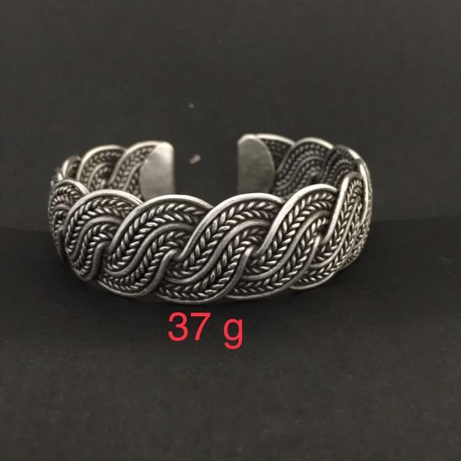 Thai Karen Hill Tribe Silver Bangle 20BG058