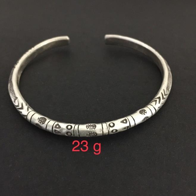 Thai Karen Hill Tribe Silver Bangle 20BG060