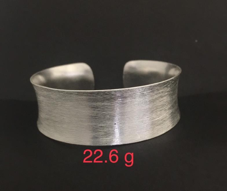 Thai Karen Hill Tribe Silver Bangle 20BG064