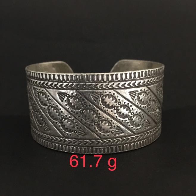 Thai Karen Hill Tribe Silver Bangle 20BG067