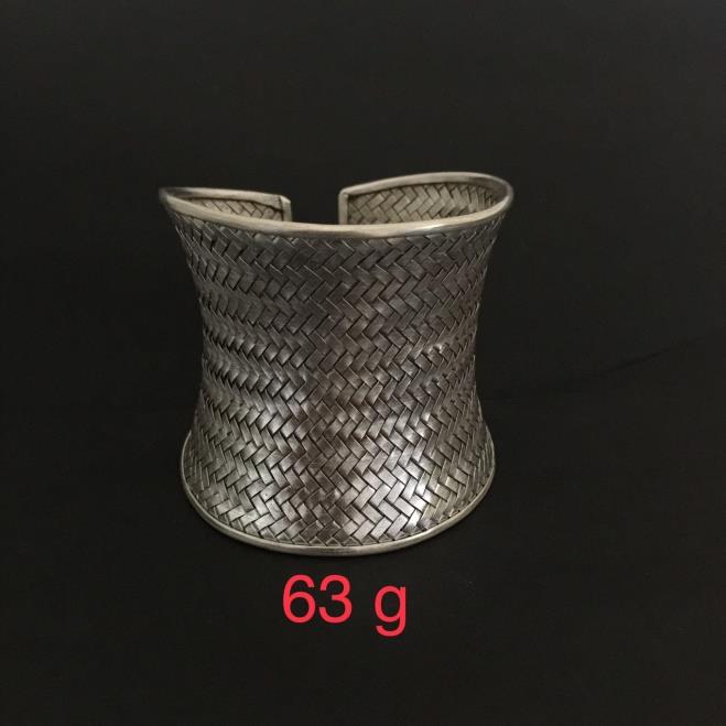 Thai Karen Hill Tribe Silver Bangle 20BG070