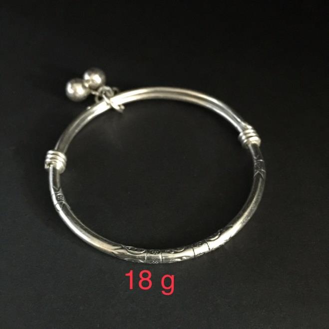 Thai Karen Hill Tribe Silver Bangle 20BG083
