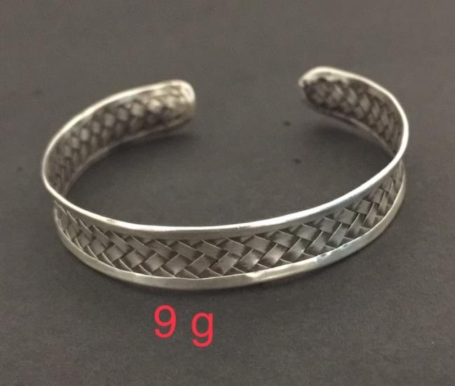 Thai Karen Hill Tribe Silver Bangle 20BG109