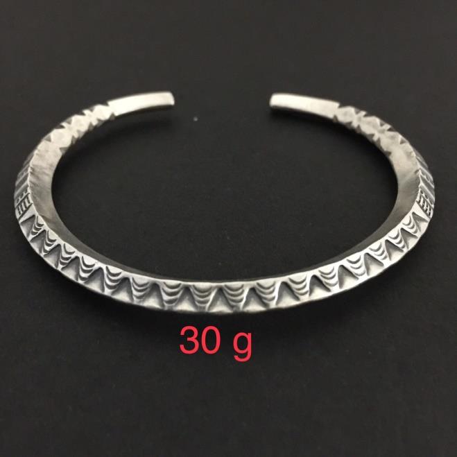 Thai Karen Hill Tribe Silver Bangle 20BG122