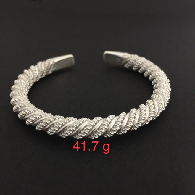 Thai Karen Hill Tribe Silver Bangle 20BG130