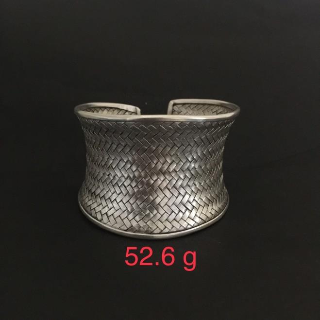 Thai Karen Hill Tribe Silver Bangle 20BG148