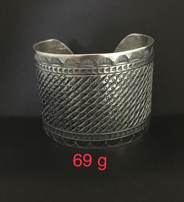 Thai Karen Hill Tribe Silver Bangle 20BG151