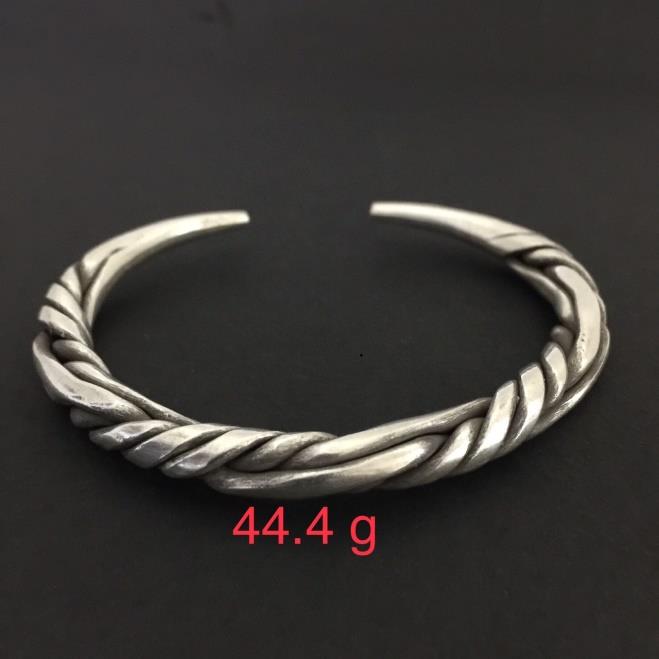 Thai Karen Hill Tribe Silver Bangle 20BG153