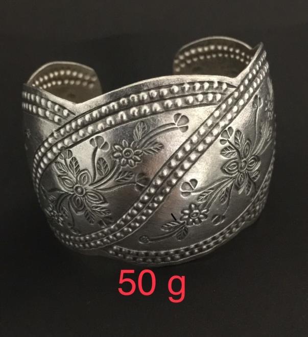 Thai Karen Hill Tribe Silver Bangle 20BG165