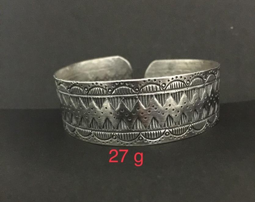 Thai Karen Hill Tribe Silver Bangle 20BG171