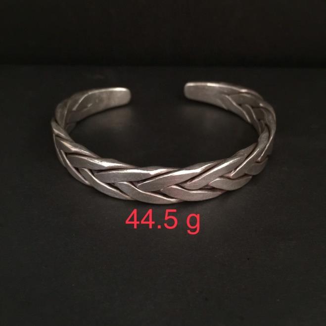 Thai Karen Hill Tribe Silver Bangle 20BG247
