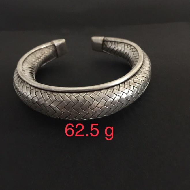 Thai Karen Hill Tribe Silver Bangle 20BG249