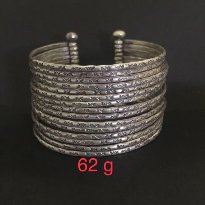 Thai Karen Hill Tribe Silver Bangle 20BG251