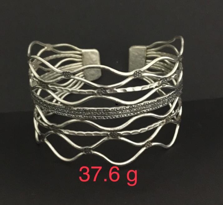 Thai Karen Hill Tribe Silver Bangle 20BG255