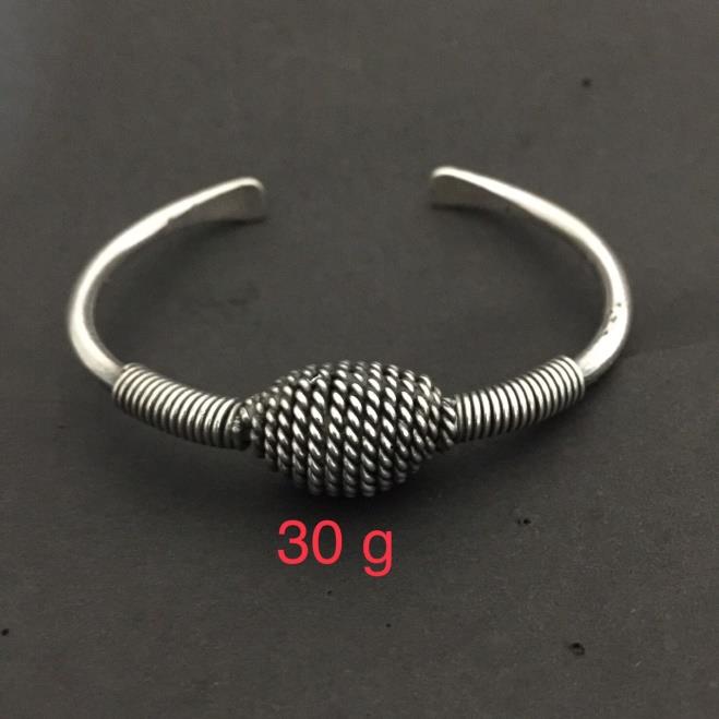 Thai Karen Hill Tribe Silver Bangle 20BG263
