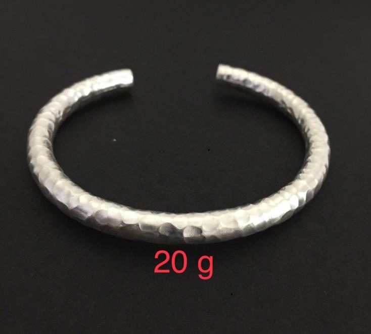 Thai Karen Hill Tribe Silver Bangle 20BG264