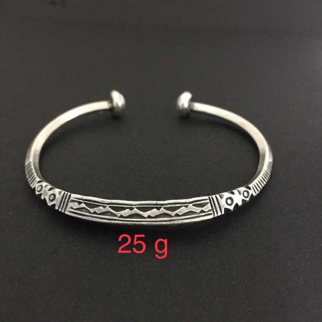 Thai Karen Hill Tribe Silver Bangle 20BG268