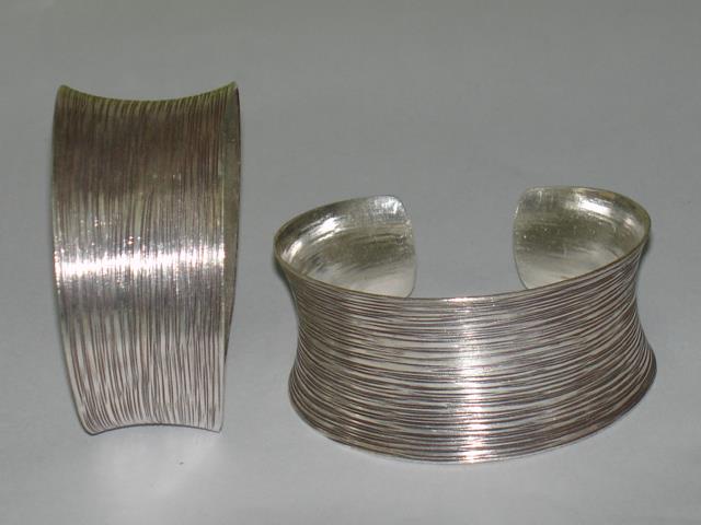 Thai Karen Hill Tribe Silver Bangle Engraved Bangle BG015 