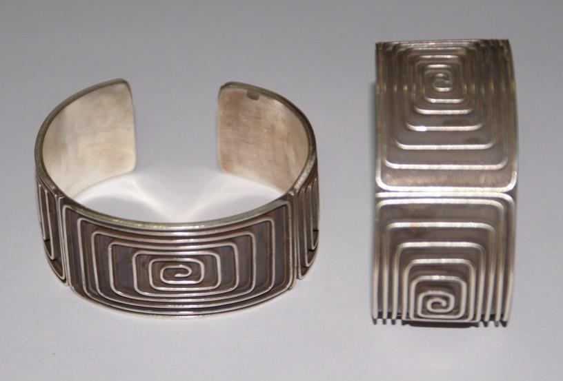 Thai Karen Hill Tribe Silver Bangle BG133