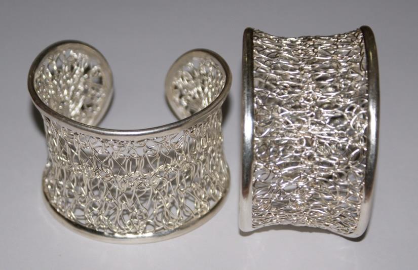 Thai Karen Hill Tribe Silver Bangle BG145