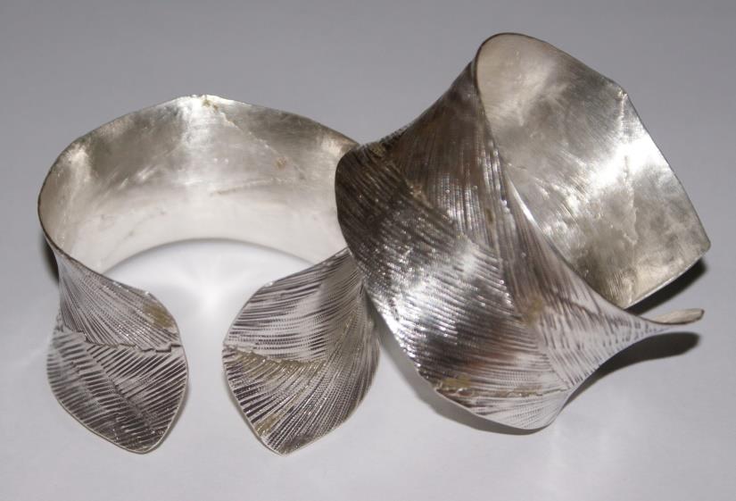 Thai Karen Hill Tribe Silver Bangle BG146