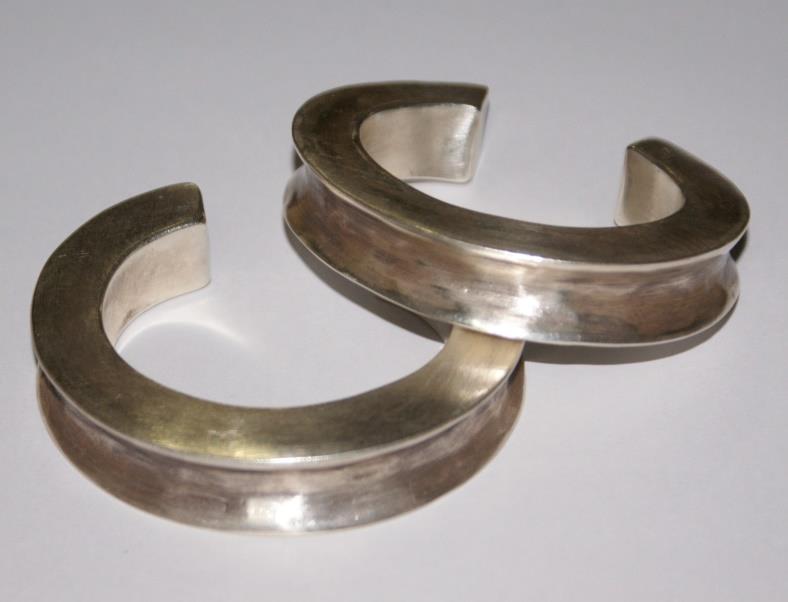 Thai Karen Hill Tribe Silver Bangle BG155