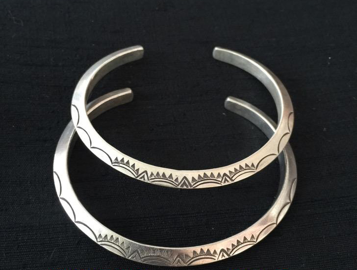 Thai Karen Hill Tribe Silver Bangle BG212