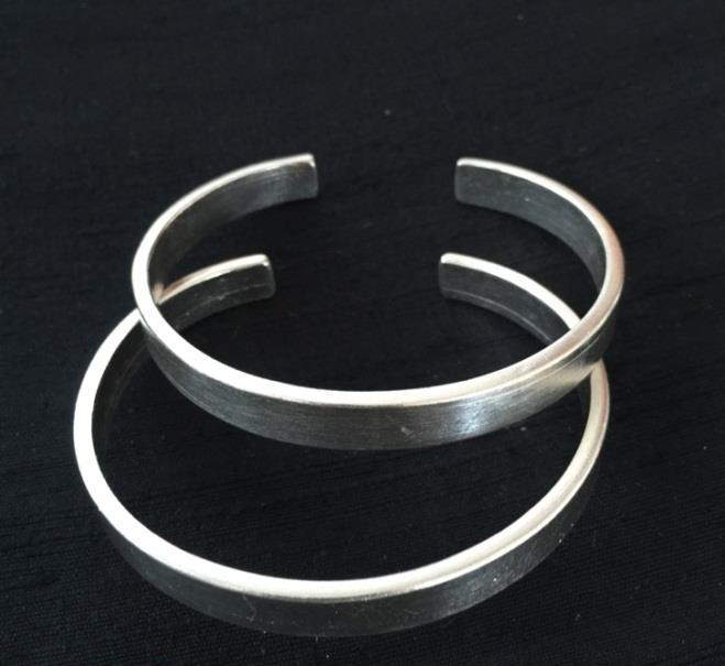 Thai Karen Hill Tribe Silver Bangle BG226