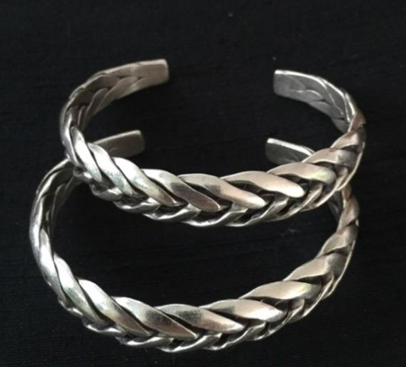 Thai Karen Hill Tribe Silver Bangle BG232