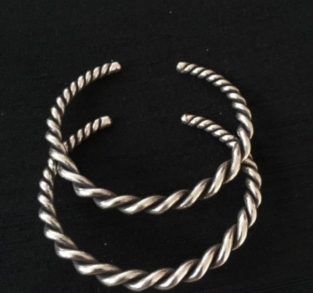 Thai Karen Hill Tribe Silver Bangle BG250
