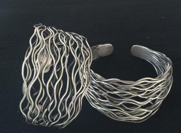 Thai Karen Hill Tribe Silver Bangle BG321