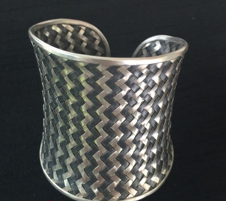 Thai Karen Hill Tribe Silver Bangle BG329