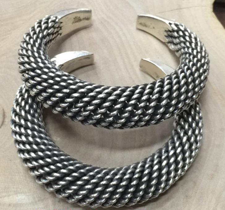 Thai Karen Hill Tribe Silver Bangle BG330