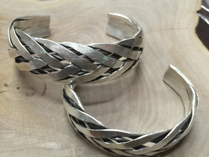 Thai Karen Hill Tribe Silver Bangle BG332