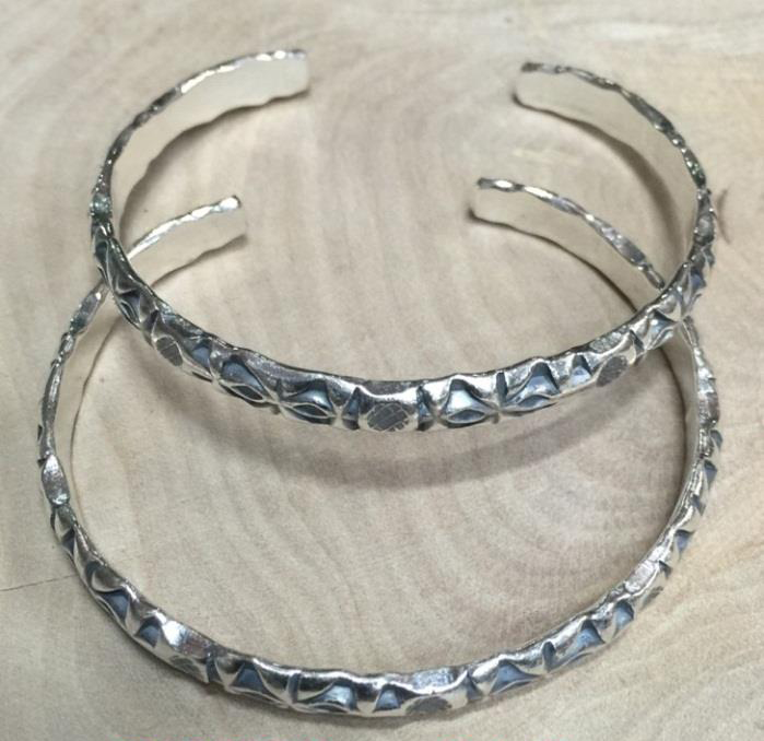 Thai Karen Hill Tribe Silver Bangle BG380