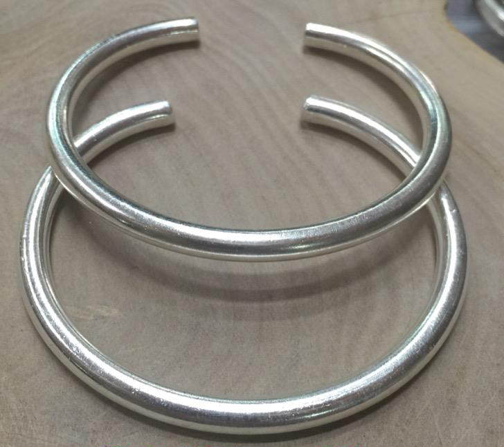 Thai Karen Hill Tribe Silver Bangle BG401