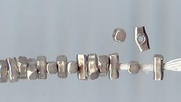 Thai Karen Hill Tribe Silver Beads BM076 (200 Beads)